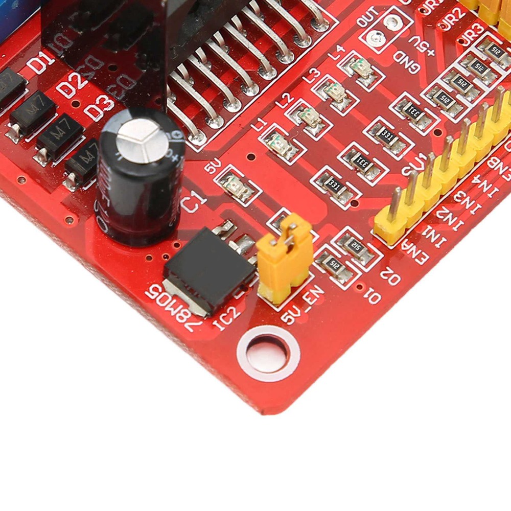 L298N Module - وحدة تحكم محرك خطوي L298N بجهد