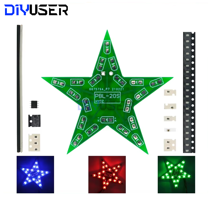 Line Follower Robot - تدريب الطلاب DIY Kit الخماسية نجمة