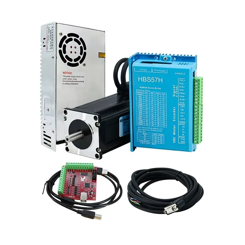 Servo Kit - محرك ستيبر HLTNC Nema23 ذو حلقة