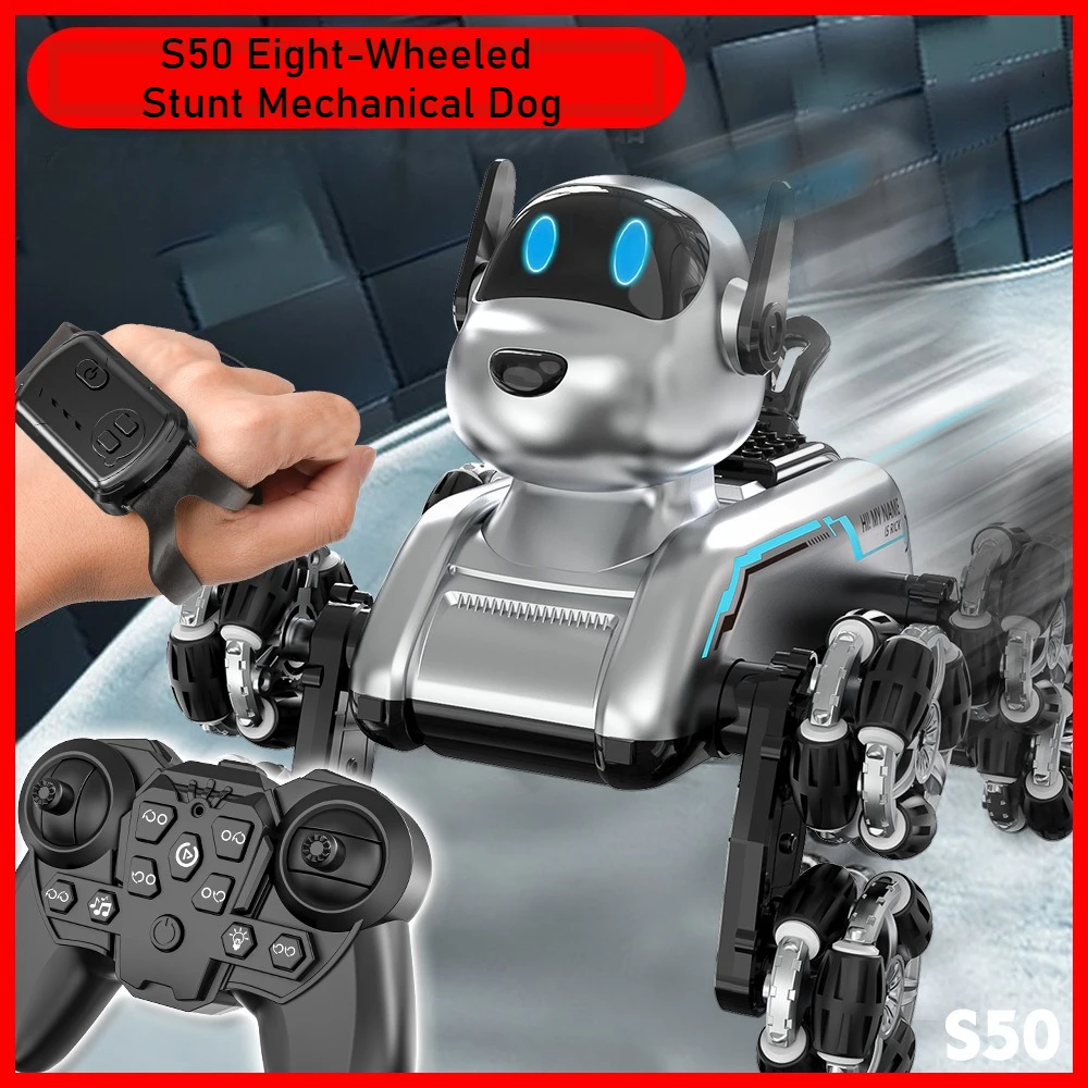 Robot Remote Control - S50 روبوت ذكي الكلب لفتة الاستشعار