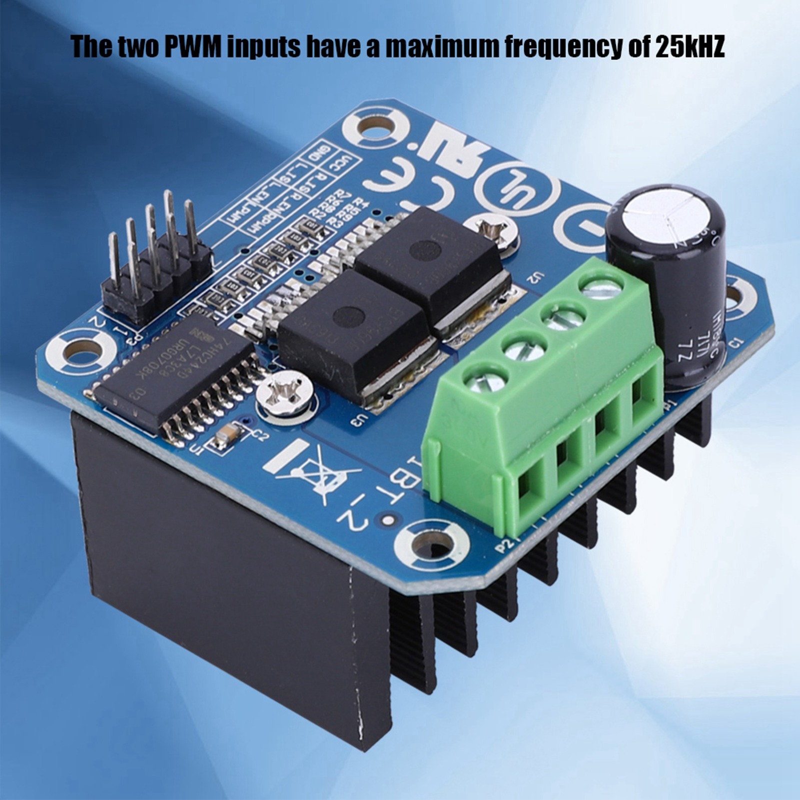Motor Driver Module - وحدة تحكم محرك BTS7960 43A عالية