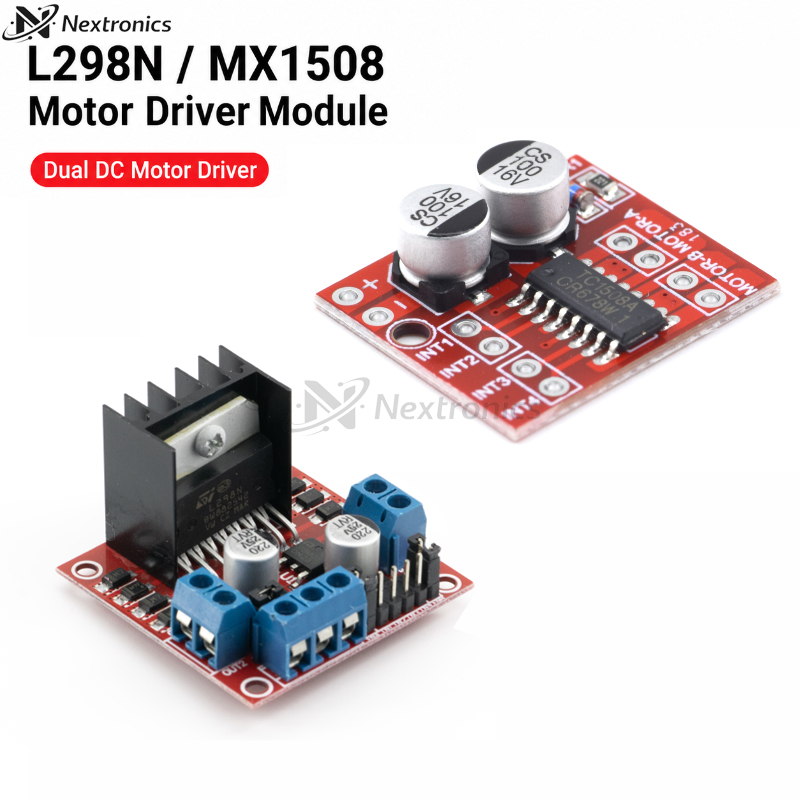 L298N Module - وحدة تحكم بمحرك تيار مستمر MX1508
