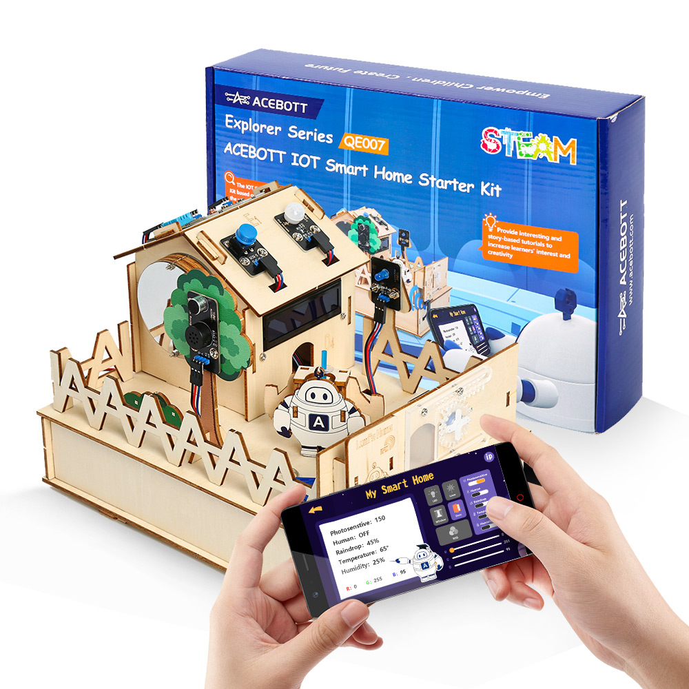 Microbit Robot - طقم المنزل الذكي لاردوينو ، بداية