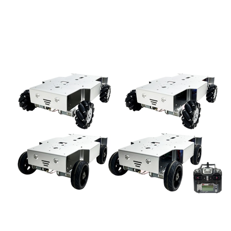 روبوت بعجلات رباعية الدفع عالي - مراجعة Tracked Robot Chassis وسعره