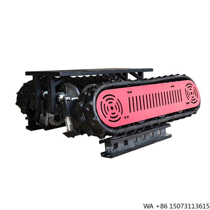هيكل روبوت لف الكابلات تحت الم - مراجعة Tracked Robot Chassis وسعره