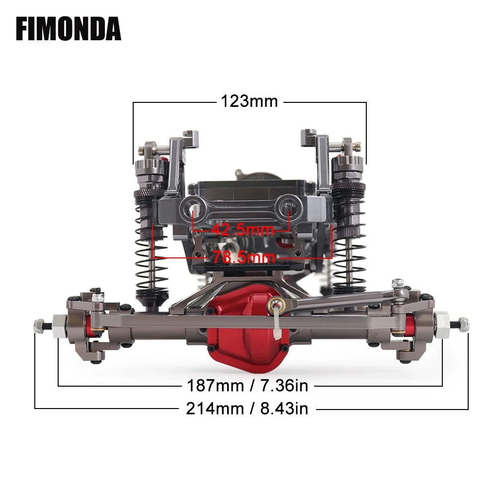 FIMONDA-هيكل معدني زاحف RC 1/1 - مراجعة Robot Car Kit وسعره