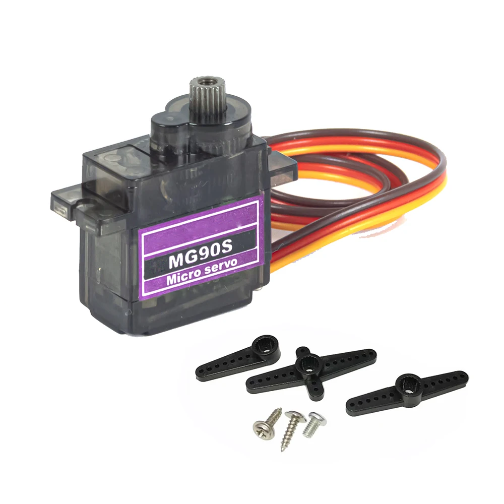 2/4/10/20/50 قطعة MG90S سيرفو  - مراجعة Sg90 Servo وسعره