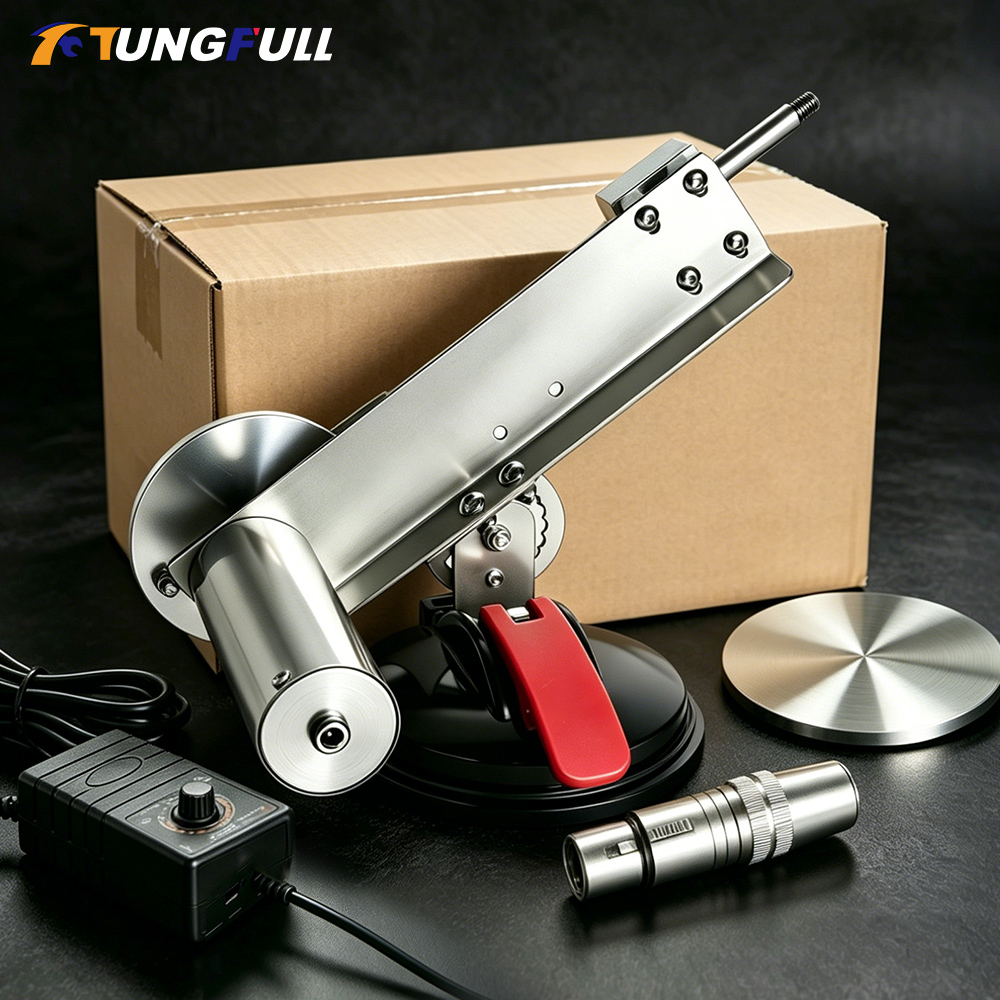 محرك خطي تلسكوبي صغير من TUNGF - مراجعة Geared Motor وسعره