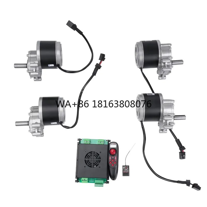 مجموعة محركات تروس بفرشاة للدف - مراجعة Geared Motor وسعره