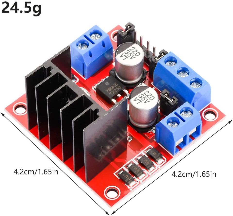 L298N لوحة للقيادة وحدة L298N  - مراجعة L298N Module وسعره