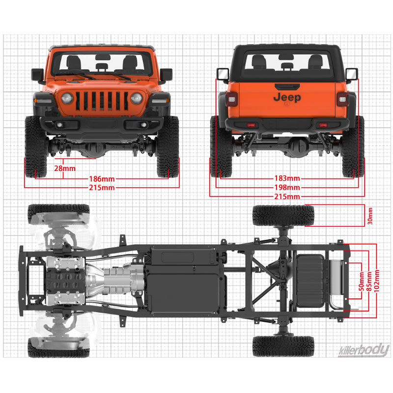 1/10 كيلربودي 48765 طقم هيكل ص - مراجعة Robot Car Kit وسعره