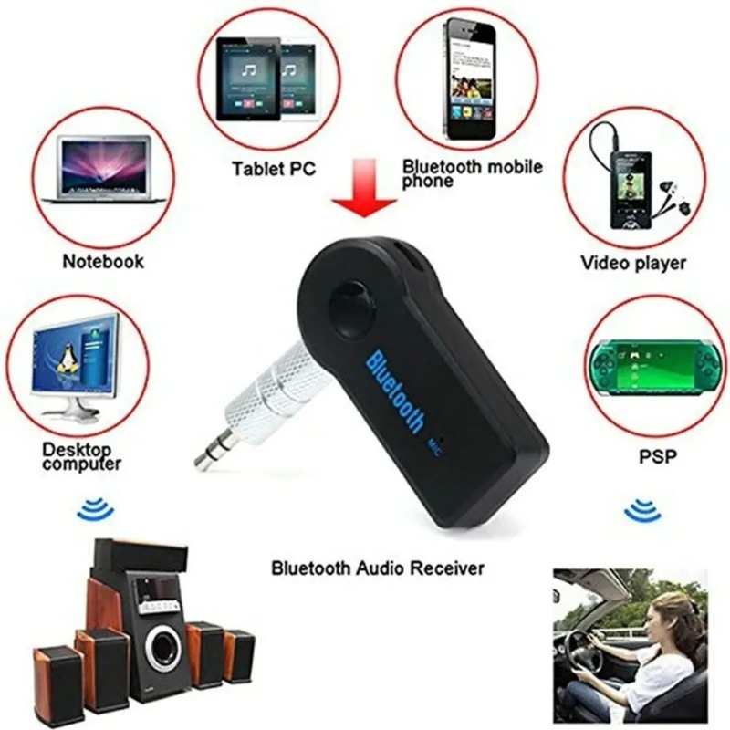 محول بلوتوث 5.0 لاسلكي 2 في 1  - مراجعة Robot Bluetooth Car وسعره