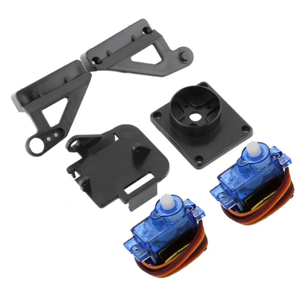 مجموعة قطع غيار طائرات التحكم  - مراجعة Servo Pan Tilt وسعره