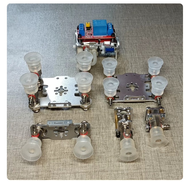 مخلب روبوتي كبير مع كوب شفط وم - مراجعة Robot Gripper Claw وسعره