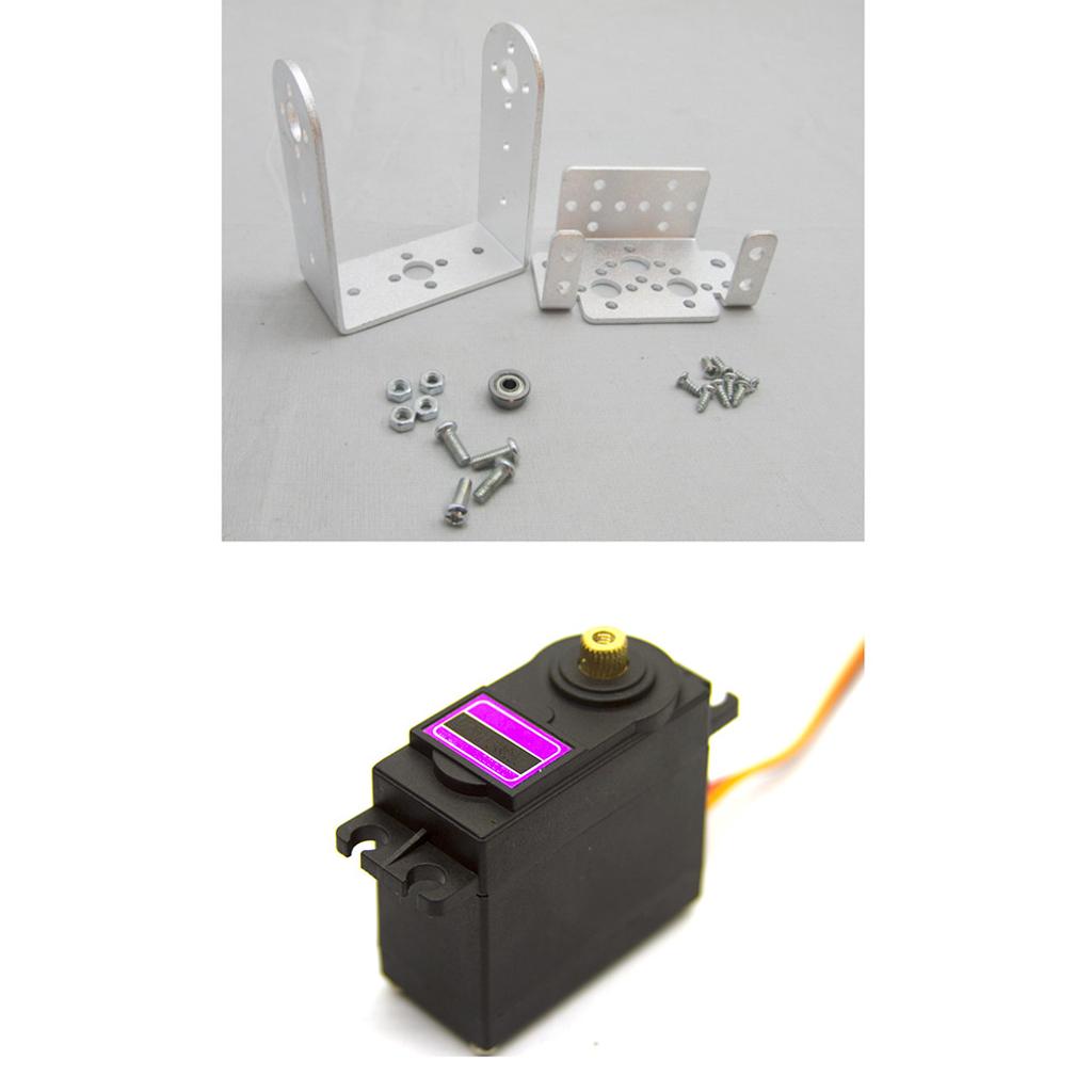 مجموعة روبوتية محسنة للتحكم با - مراجعة Servo Pan Tilt وسعره