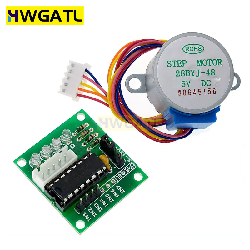 HWGATL 5 فولت 4-Phase 28BYJ-48 - مراجعة 28Byj-48 وسعره