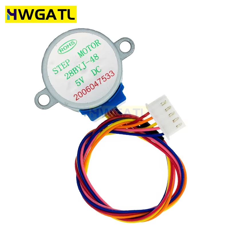 HWGATL 5 فولت 4-Phase 28BYJ-48 - مراجعة 28Byj-48 وسعره