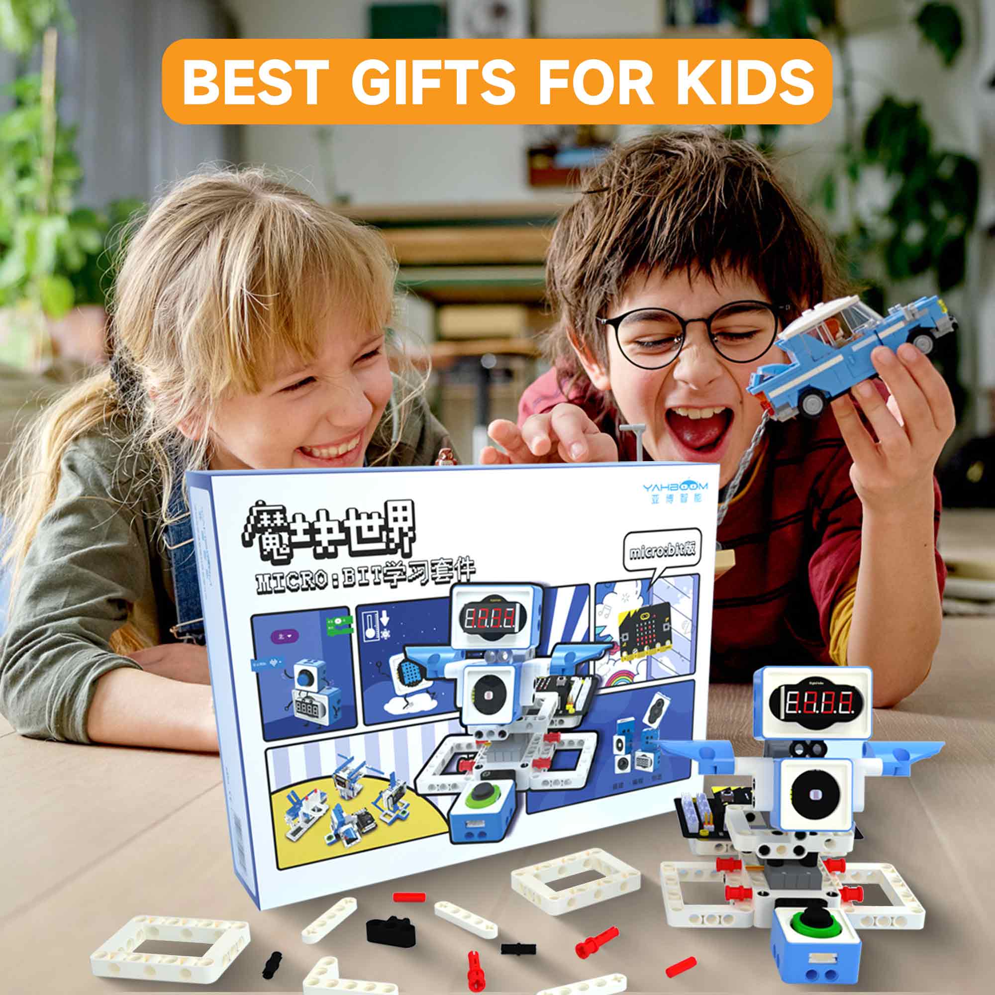 21 في 1 مجموعة الروبوتات الميك - مراجعة Microbit Robot وسعره