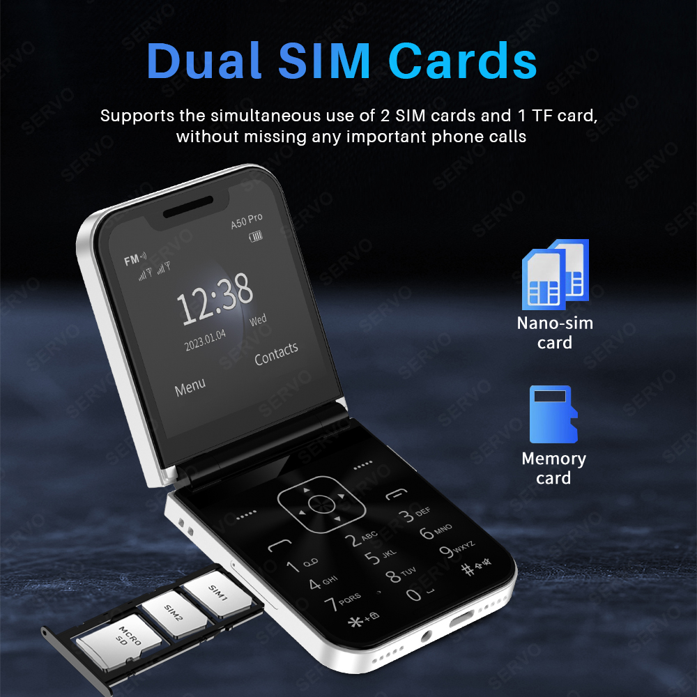 سيرفو A50 PRO هاتف محمول قابل  - مراجعة Servo Pan Tilt وسعره