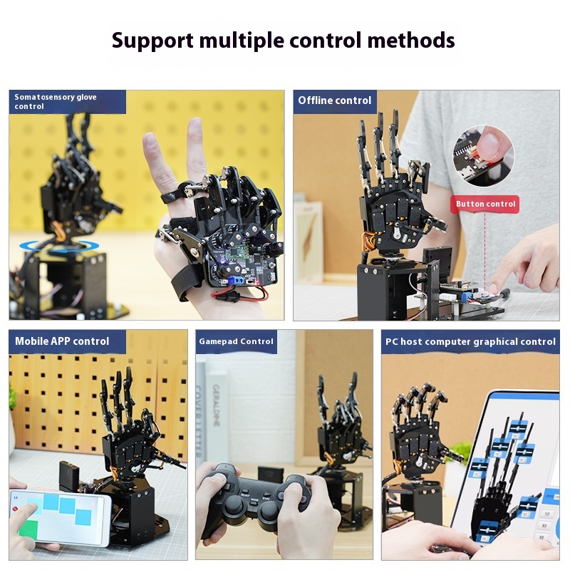 كف اليد الروبوتية الكترونية UH - مراجعة Robot Arm Metal وسعره