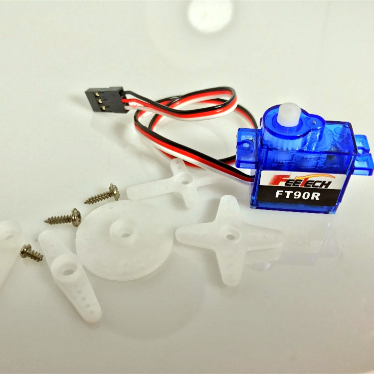 100 قطعة Feetech FT90R-C002 3  - مراجعة Microbit Robot وسعره