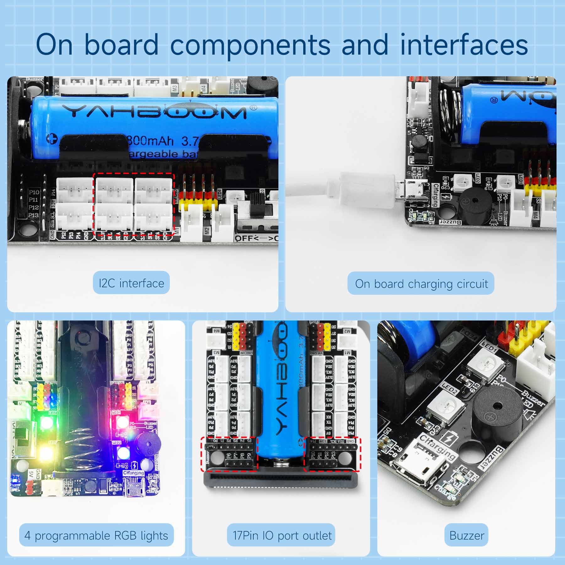 يأتي لوحة توسيع Yahboom Superb - مراجعة Microbit وسعره