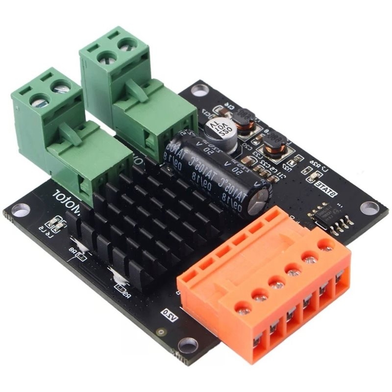 وحدة تحكم محرك تيار مستمر عالي - مراجعة Motor Driver Module وسعره