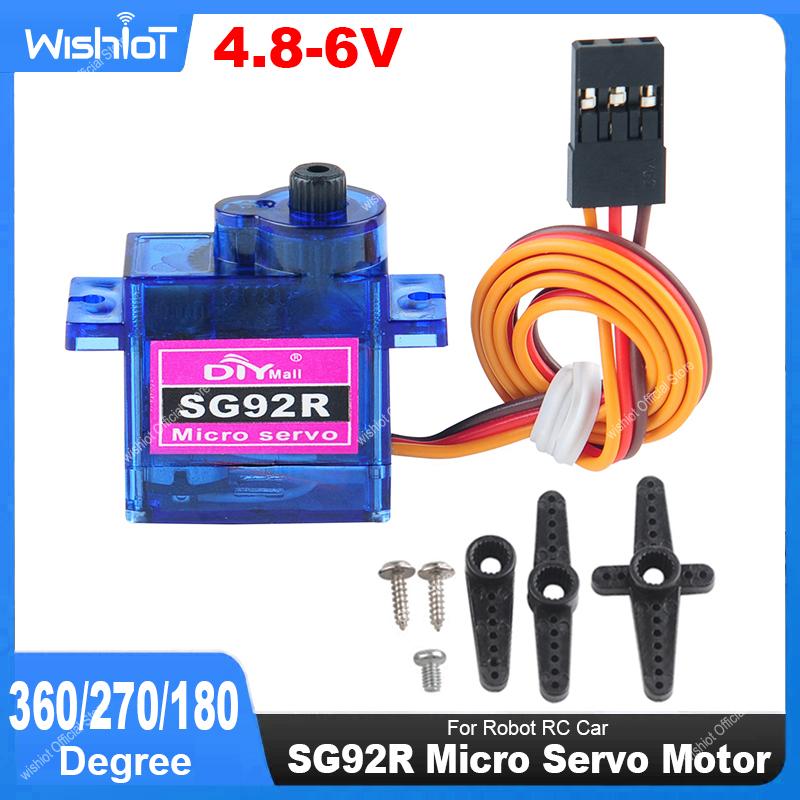 SG92R محرك سيرفو صغير 4.8-6 فو - مراجعة Servo Pan Tilt وسعره