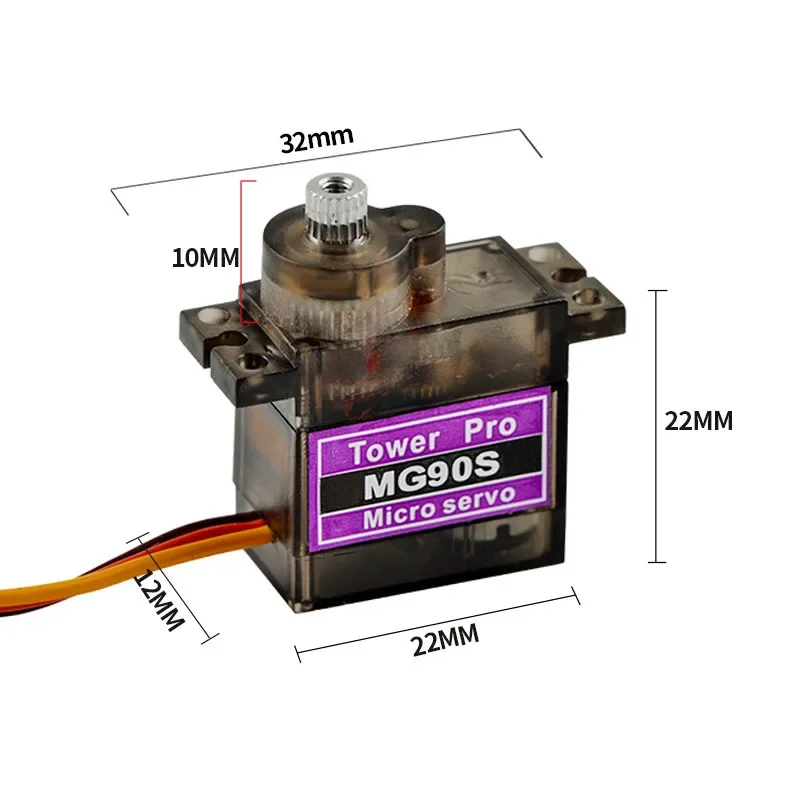 SG90/MG90S 9G مايكرو أجهزة رقم - مراجعة Sg90 Servo وسعره