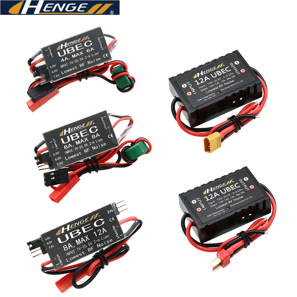 HENGE BEC 4A 6A 8A 12A UBEC 5V - مراجعة Tracked Robot Chassis وسعره