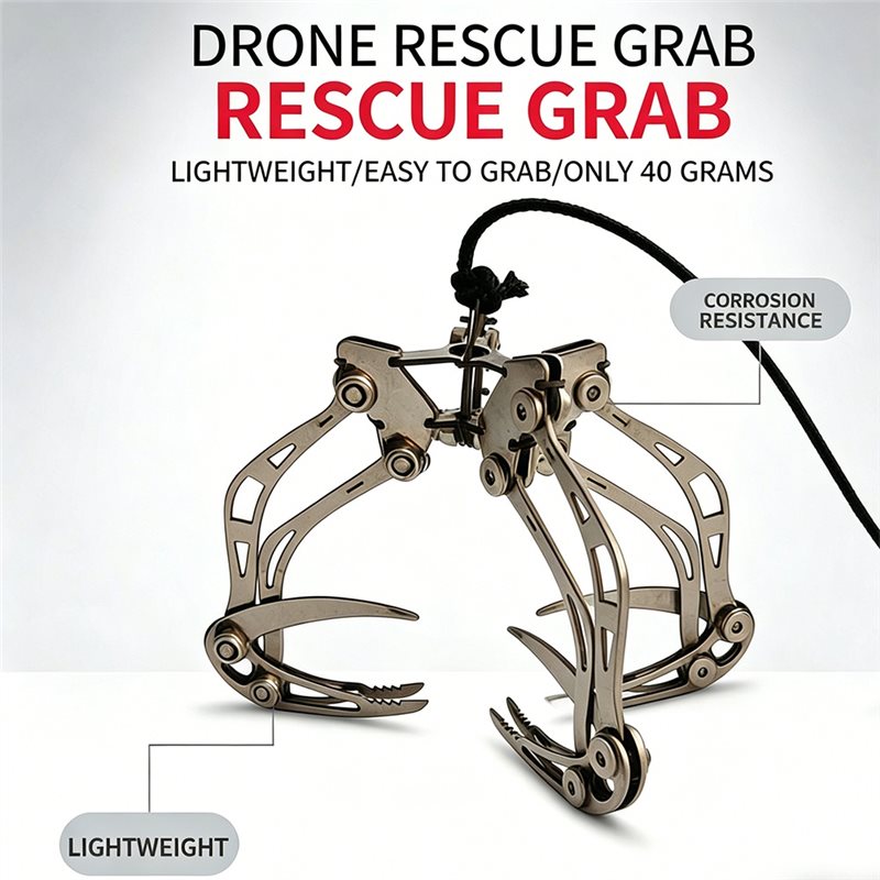 خطاف إنقاذ خفيف الوزن من الفول - مراجعة Robot Gripper Claw وسعره