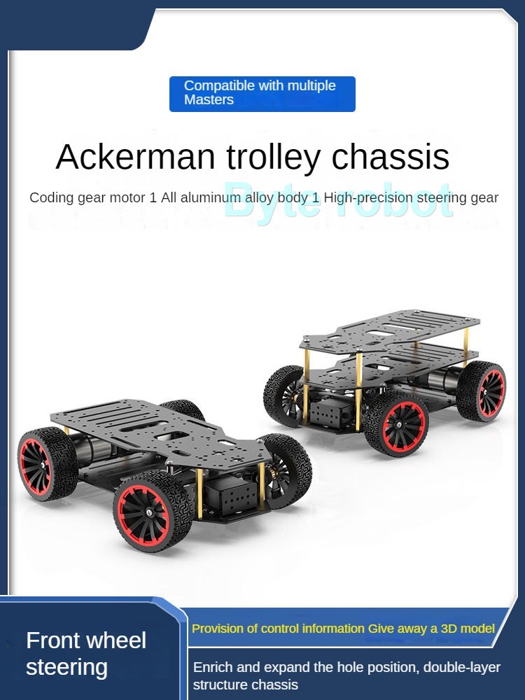 5 كجم تحميل 4WD سيارة روبوت مع - مراجعة Tracked Robot Chassis وسعره