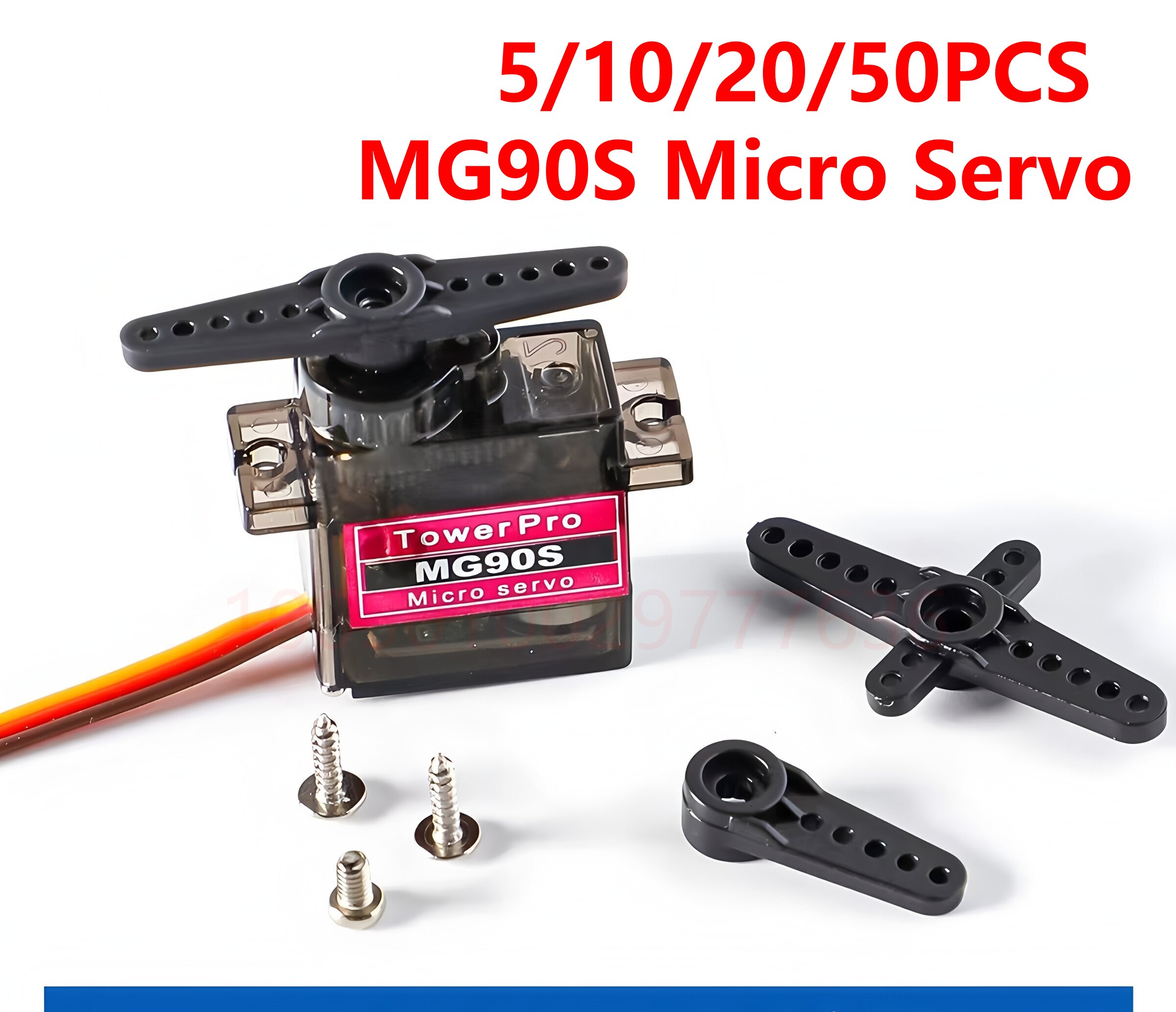 سيرفو MG90S 5/10/20/40 قطعة، ت - مراجعة Sg90 Servo وسعره