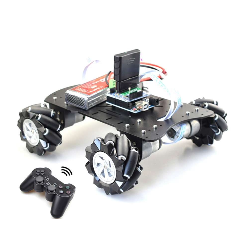 15 كجم تحميل PS2 RC الذكية Mec - مراجعة Omni Wheel وسعره