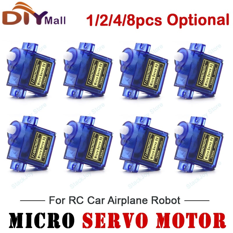 TS90A 9G مايكرو سيرفو 180 درجة - مراجعة Micro Servo وسعره