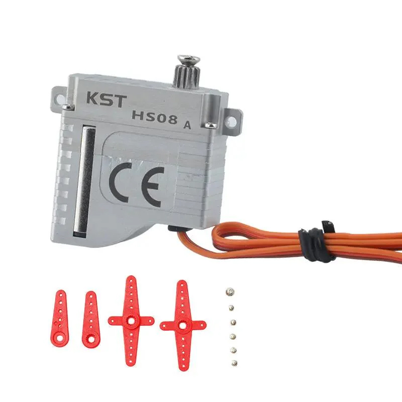 سيرفو رقمي معدني KST HS08A / H - مراجعة Micro Servo وسعره